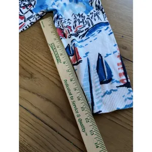 NWT Christopher & Banks Women Size Medium Mediterranean Coast Village Cardigan thumbnail 9