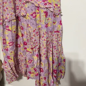 Sundance Pretty Petals Lavender Floral Maxi Dress Kentucky derby dress thumbnail 6