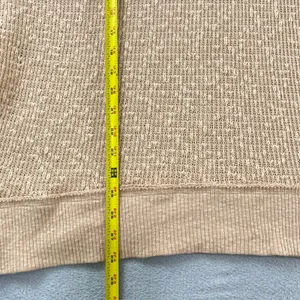 Free People We The‎ Free Tommy Turtleneck Sweater Toasted Almond Large Slouchy L thumbnail 9