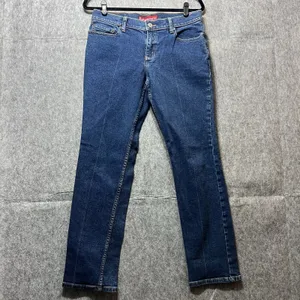 Levis Superlow Stretch 507 Jeans Dark Wash‎ Straight Leg Junior 9 L S 507-5585 thumbnail 10