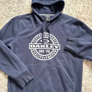Women’s M Oakley navy hoodie thumbnail 2
