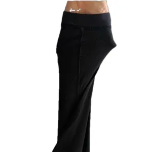Lululemon‎ Black Cropped Leggings Size 4 Partially Mesh thumbnail 5