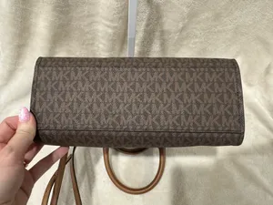 Michael Kors Hamilton Small Logo Satchel thumbnail 3