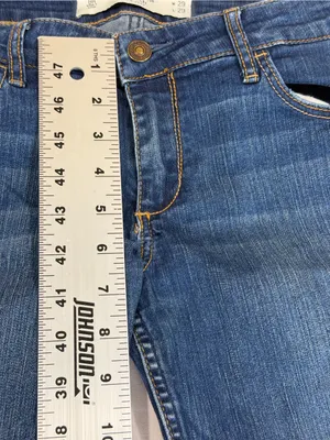 Abercrombie & Fitch Skinny Denim Jeans Women's Size 8R W29 L29 Dark Wash thumbnail 3
