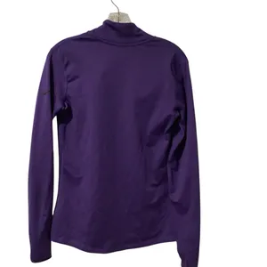 Nike Pro Dri-Fit Women's Deep Purple Zipper Jacket EXCELLENT CONDITION Size L thumbnail 5