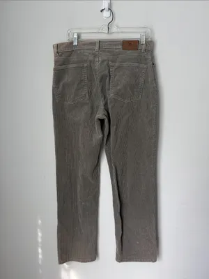 Lauren Jeans Co Ralph Lauren Green Corduroy Women’s Pants, size 12 🔴 thumbnail 6