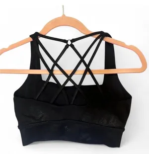 Buff bunny black sports bra size S thumbnail 2