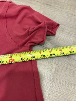 Maeve Red Short-Sleeve Tee with Yellow Pretzel Graphic Size XS thumbnail 7