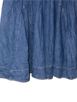 Free People Chester Denim Mini Dress Size Medium thumbnail 10