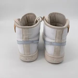 Nike‎ Court Royale 2 Mid Shoes Womens Sz 7.5 White Blue Sneakers thumbnail 3