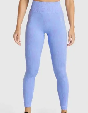 Adapt Light Blue Animal Print Leggings thumbnail 1