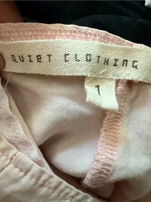 Soft Blush Halter Midi Dress pit to pit 15" thumbnail 4