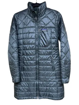 Patagonia Radalie Puffer Parka Jacket Dark Green Women's Small (See Description) thumbnail 1