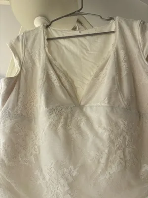 Lace Hollister Top White thumbnail 2