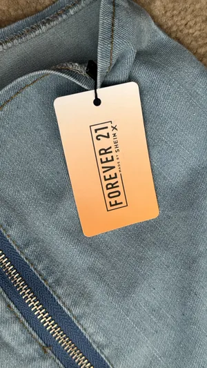 Denim Tank Top Shein thumbnail 3