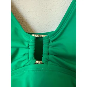 Lauren Ralph Lauren Ring Underwire One-Piece Swimsuit Green Size M thumbnail 2