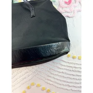 Tumi Black Ballistic Nylon Leather‎ Trim Tote Bag Work Travel Shoulder Bag thumbnail 3