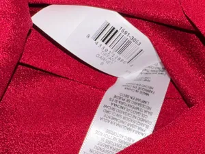 NWOT DRESS THE POPULATION Tiffany One-Shoulder Red rogue Midi Dress sz S thumbnail 8