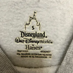 Disney Parks Classic Mickey Disneyland Resort Gray Sweatshirt Size Small thumbnail 4