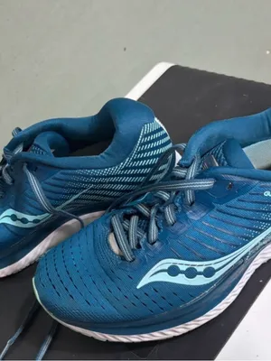 Saucony Teal-Blue Women's Running Sneakers thumbnail 2