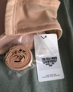 Lively Wireless Strapless Bra Tan Size 36 C thumbnail 7