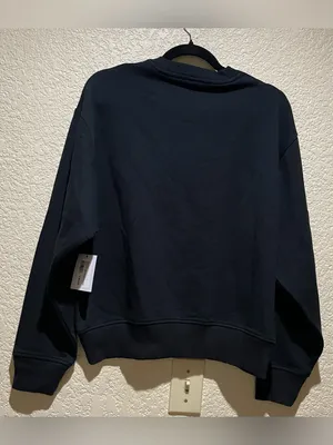 Bandier SET Black Casual Elastic Waist Short & Crewneck sweatshirt size S thumbnail 11