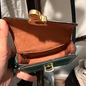 Coach‎ Green Leather Crossbody Bag with Gold Hardware thumbnail 7