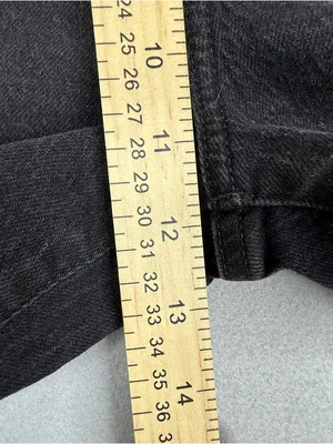 Madewell The 90s Straight Jeans Womens 26 Black High Rise 30” Inseam thumbnail 12