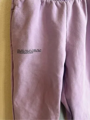 PANGAIA Women’s Purple Track Pants Joggers Size Small thumbnail 2