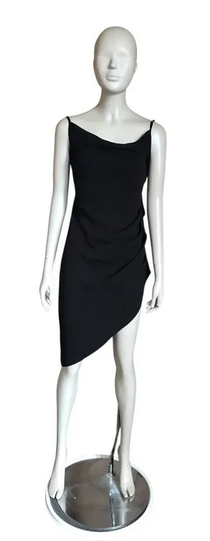 Amanda Uprichard Black Scoop Neck Dress thumbnail 1