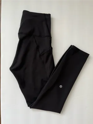 Lululemon Wunder Train High-Rise leggings with Pockets 25" black 6 thumbnail 6