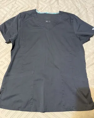 IRG gray scrub top & bottom thumbnail 1