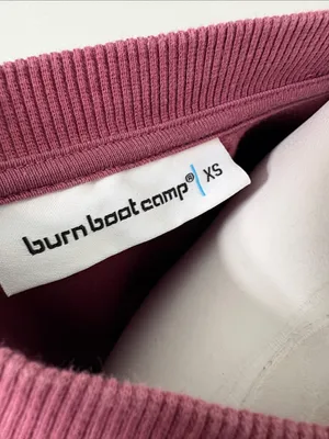 Burn Boot Camp Sweatshirt XS Red thumbnail 4