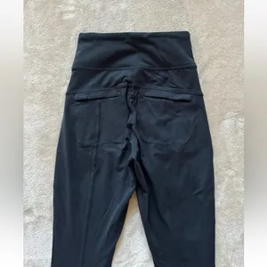 Athleta Womens High Rise‎ Black Leggings Size 0 thumbnail 6