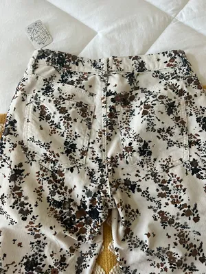 Free People Corduroy Pattered Pants thumbnail 6