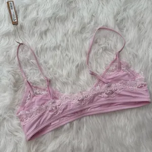 Skims Fits Everybody Lace Scoop Bralette Cherry Blossom Multi Size Large thumbnail 6