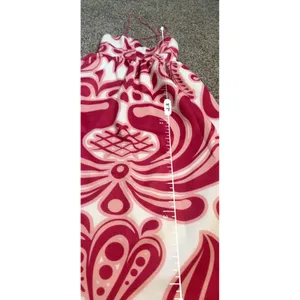 ASOS DESIGN Pink Abstract Floral Strappy Midi Dress Size 4‎ Sweetheart Neckline thumbnail 9