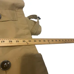 Merona Vintage Y2k Women's Size Large Tan Button Academia Jacket‎ Coat thumbnail 9