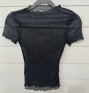 Shein sheer black shirt thumbnail 1