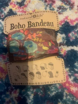 natural life Boho Bandeau - Multicolor Floral thumbnail 2