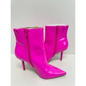 INC International Concepts Boots Size 7‎ Pink Pointed Toe Stiletto Heels thumbnail 4