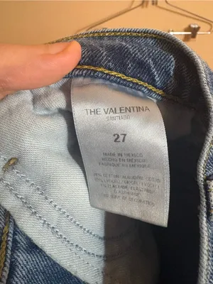 Favorite Daughter Valentina Super High Rise Cigarette Ankle Jeans in Santiago thumbnail 9