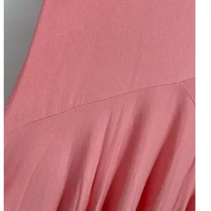 New York & Company Stretch Womens Pink Flowy Dress Cap Sleeves NEW Medium thumbnail 9