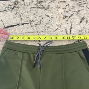 Hunter Pants In olive green and black with buttons- women’s size‎ small thumbnail 6