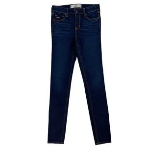 Hollister Stretch Dark Wash Denim Skinny‎ Jean thumbnail 2
