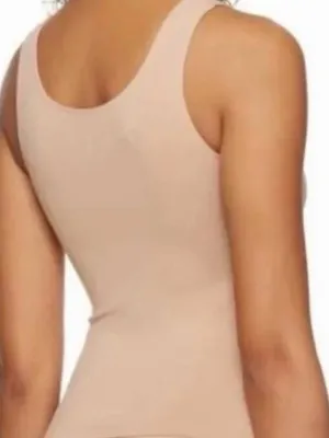 SKIMS Soft Smoothing Seamless Tank Top Shirt Pullover Beige Scoop Neck Tank Top thumbnail 2