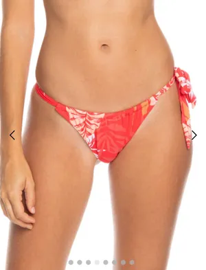 Seaside Tropics Cheeky High Leg Bikini Bottoms thumbnail 1