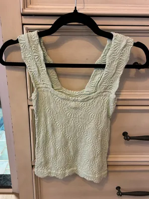 Free people love letter cami mist blue thumbnail 4