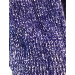 Basic Editions Sweater Women's Chenille V-Neck Knit‎ Blue Size M y2k soft thumbnail 4