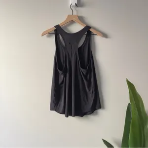 Lululemon Love Tank *Pleated in Black (First Release) Sleeveless Top Pima Cotton thumbnail 4